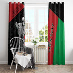 Custom Afghanistan Cricket Window Curtain Sporty Version