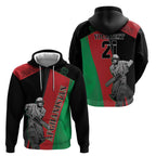 Custom Afghanistan Cricket Zip Hoodie Sporty Version