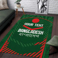 Custom Bangladesh Cricket Area Rug Go Tigers Sporty Version