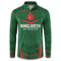 Custom Bangladesh Cricket Button Sweatshirt Go Tigers Sporty Version