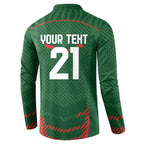 Custom Bangladesh Cricket Button Sweatshirt Go Tigers Sporty Version