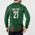 Custom Bangladesh Cricket Button Sweatshirt Go Tigers Sporty Version