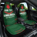 Custom Bangladesh Cricket Car Seat Cover Go Tigers Sporty Version