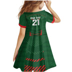 Custom Bangladesh Cricket Family Matching Mermaid Dress and Hawaiian Shirt Go Tigers Sporty Version
