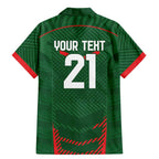 Custom Bangladesh Cricket Family Matching Mermaid Dress and Hawaiian Shirt Go Tigers Sporty Version