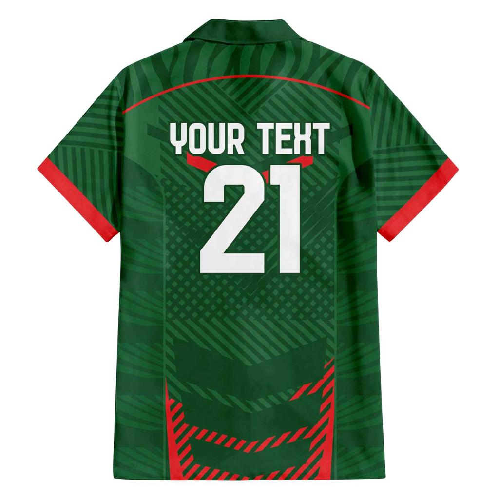 Custom Bangladesh Cricket Family Matching Puletasi and Hawaiian Shirt Go Tigers Sporty Version