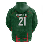 Custom Bangladesh Cricket Hoodie Go Tigers Sporty Version