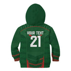 Custom Bangladesh Cricket Kid Hoodie Go Tigers Sporty Version