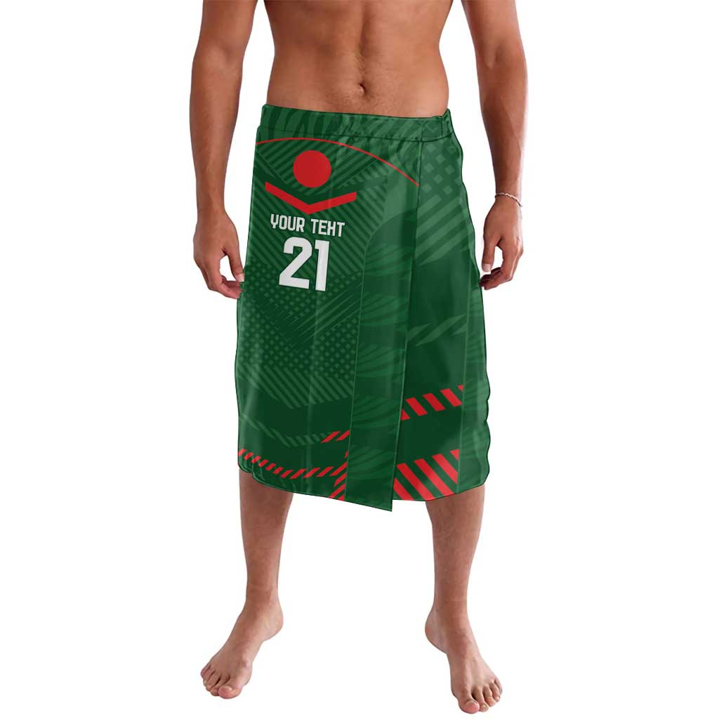 Custom Bangladesh Cricket Lavalava Go Tigers Sporty Version