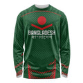 Custom Bangladesh Cricket Long Sleeve Shirt Go Tigers Sporty Version