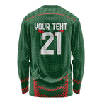 Custom Bangladesh Cricket Long Sleeve Shirt Go Tigers Sporty Version