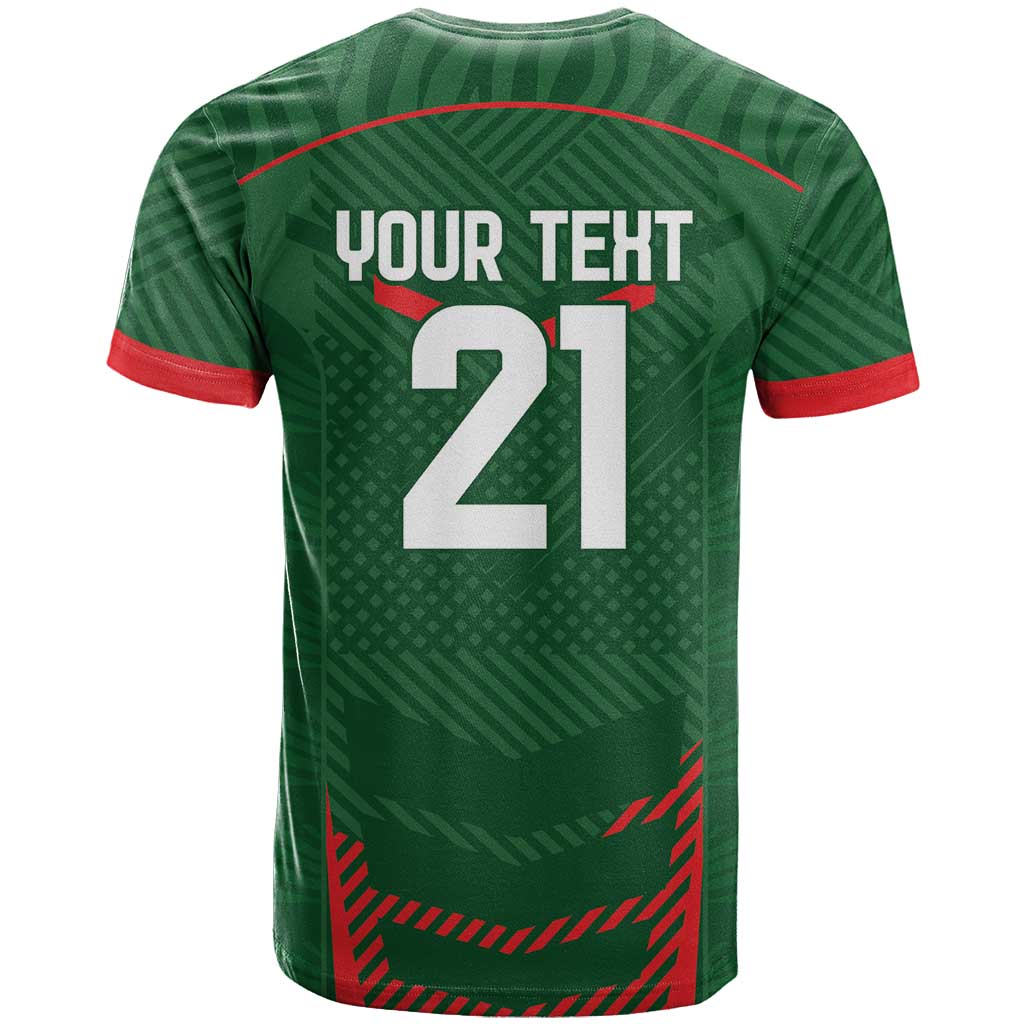 Custom Bangladesh Cricket T Shirt Go Tigers Sporty Version