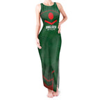 Custom Bangladesh Cricket Tank Maxi Dress Go Tigers Sporty Version