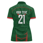 Custom Bangladesh Cricket Women Polo Shirt Go Tigers Sporty Version