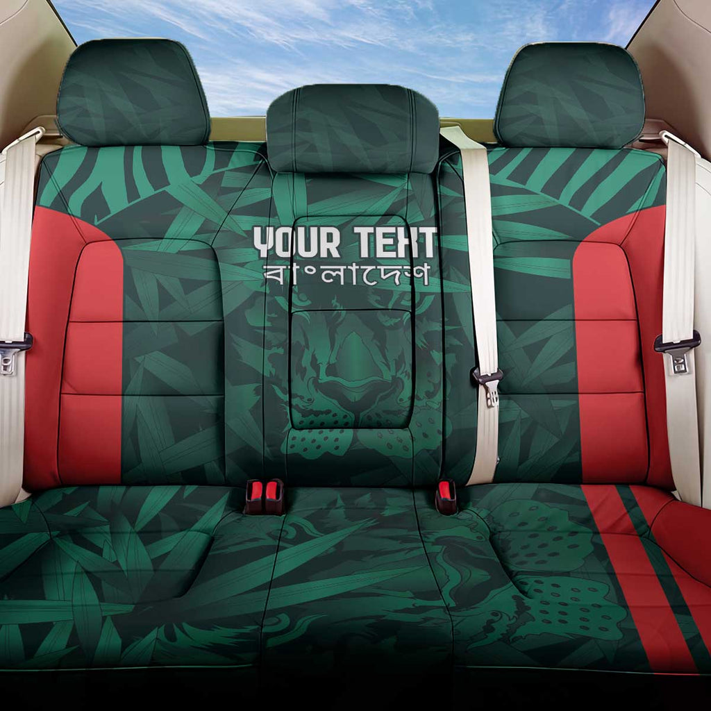 Royal Bengal Tiger Bangladesh Cricket Custom Back Car Seat Cover The Red and Green Version