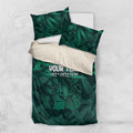 Royal Bengal Tiger Bangladesh Cricket Custom Bedding Set The Red and Green Version