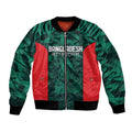 Royal Bengal Tiger Bangladesh Cricket Custom Bomber Jacket The Red and Green Version