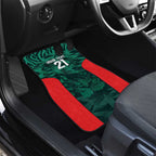 Royal Bengal Tiger Bangladesh Cricket Custom Car Mats The Red and Green Version