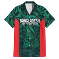 Royal Bengal Tiger Bangladesh Cricket Custom Hawaiian Shirt The Red and Green Version