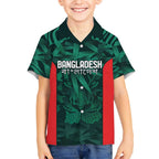 Royal Bengal Tiger Bangladesh Cricket Custom Hawaiian Shirt The Red and Green Version