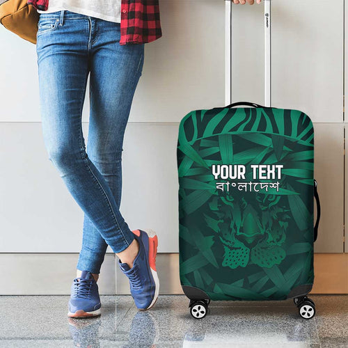 Royal Bengal Tiger Bangladesh Cricket Custom Luggage Cover The Red and Green Version