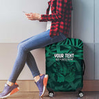 Royal Bengal Tiger Bangladesh Cricket Custom Luggage Cover The Red and Green Version