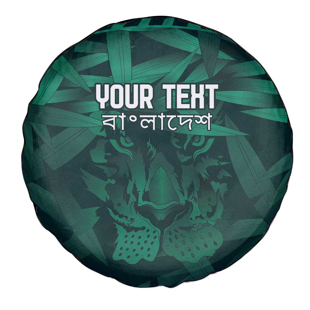 Royal Bengal Tiger Bangladesh Cricket Custom Spare Tire Cover The Red and Green Version