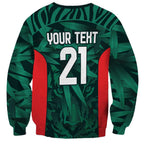 Royal Bengal Tiger Bangladesh Cricket Custom Sweatshirt The Red and Green Version