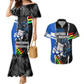 nrl-combine-bulldogs-and-panthers-couples-matching-mermaid-dress-and-hawaiian-shirt