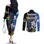 nrl-combine-bulldogs-and-panthers-couples-matching-off-the-shoulder-long-sleeve-dress-and-long-sleeve-button-shirts