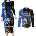 custom-nrl-combine-bulldogs-and-panthers-couples-matching-long-sleeve-bodycon-dress-and-long-sleeve-button-shirts