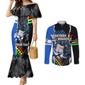 custom-nrl-combine-bulldogs-and-panthers-couples-matching-mermaid-dress-and-long-sleeve-button-shirts
