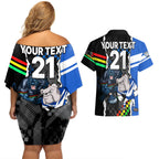 custom-nrl-combine-bulldogs-and-panthers-couples-matching-off-shoulder-short-dress-and-hawaiian-shirt