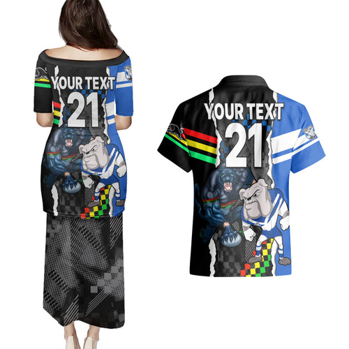 custom-nrl-combine-bulldogs-and-panthers-couples-matching-puletasi-dress-and-hawaiian-shirt
