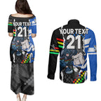 custom-nrl-combine-bulldogs-and-panthers-couples-matching-puletasi-dress-and-long-sleeve-button-shirts