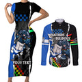 custom-nrl-combine-bulldogs-and-panthers-couples-matching-short-sleeve-bodycon-dress-and-long-sleeve-button-shirts