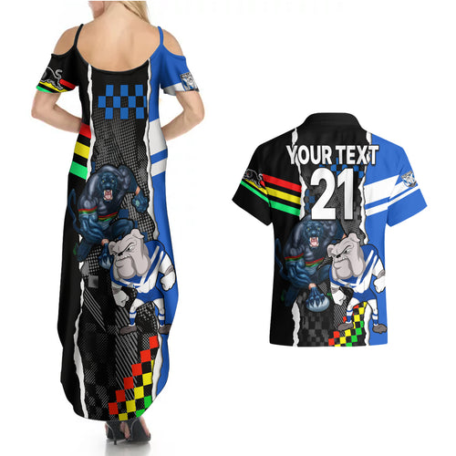 custom-nrl-combine-bulldogs-and-panthers-couples-matching-summer-maxi-dress-and-hawaiian-shirt