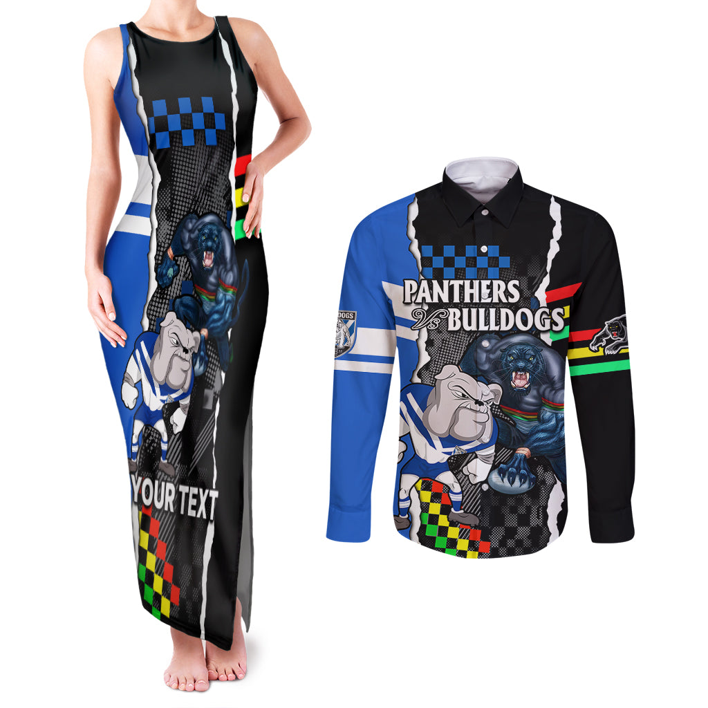 custom-nrl-combine-bulldogs-and-panthers-couples-matching-tank-maxi-dress-and-long-sleeve-button-shirts