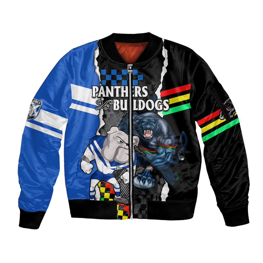 custom-nrl-combine-bulldogs-and-panthers-sleeve-zip-bomber-jacket