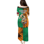 Wests Tigers and Rabbitohs Rugby Puletasi Sporty Style LT9