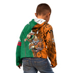 Custom Wests Tigers and Rabbitohs Rugby Kid Hoodie Sporty Style LT9