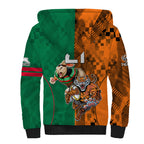 Custom Wests Tigers and Rabbitohs Rugby Sherpa Hoodie Sporty Style LT9