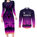 nrl-broncos-couples-matching-long-sleeve-bodycon-dress-and-long-sleeve-button-shirts-the-starry-night-indigenous-aboriginal
