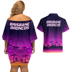 nrl-broncos-couples-matching-off-shoulder-short-dress-and-hawaiian-shirt-the-starry-night-indigenous-aboriginal