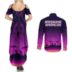 nrl-broncos-couples-matching-summer-maxi-dress-and-long-sleeve-button-shirts-the-starry-night-indigenous-aboriginal