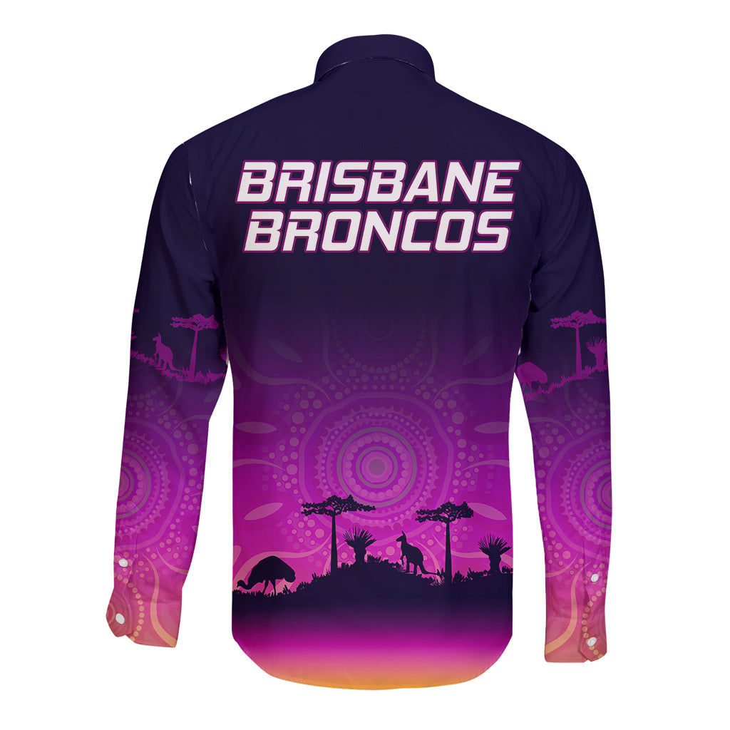 nrl-broncos-long-sleeve-button-shirt-the-starry-night-indigenous-aboriginal