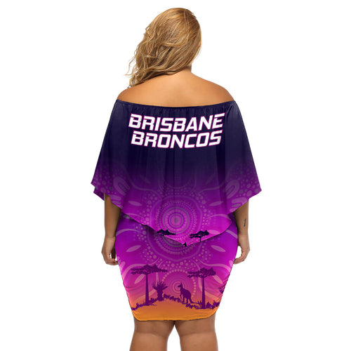 nrl-broncos-off-shoulder-short-dress-the-starry-night-indigenous-aboriginal