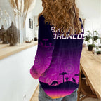 NRL Broncos Women Casual Shirt The Starry Night Indigenous Aboriginal LT9