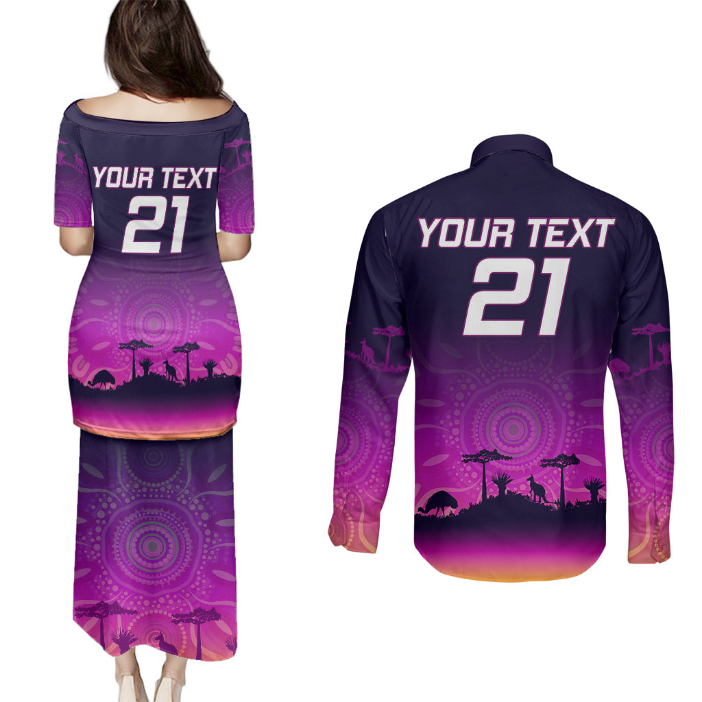 custom-nrl-broncos-couples-matching-puletasi-dress-and-long-sleeve-button-shirts-the-starry-night-indigenous-aboriginal