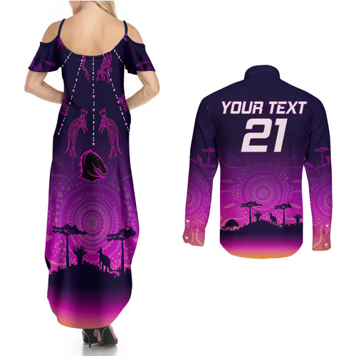 custom-nrl-broncos-couples-matching-summer-maxi-dress-and-long-sleeve-button-shirts-the-starry-night-indigenous-aboriginal